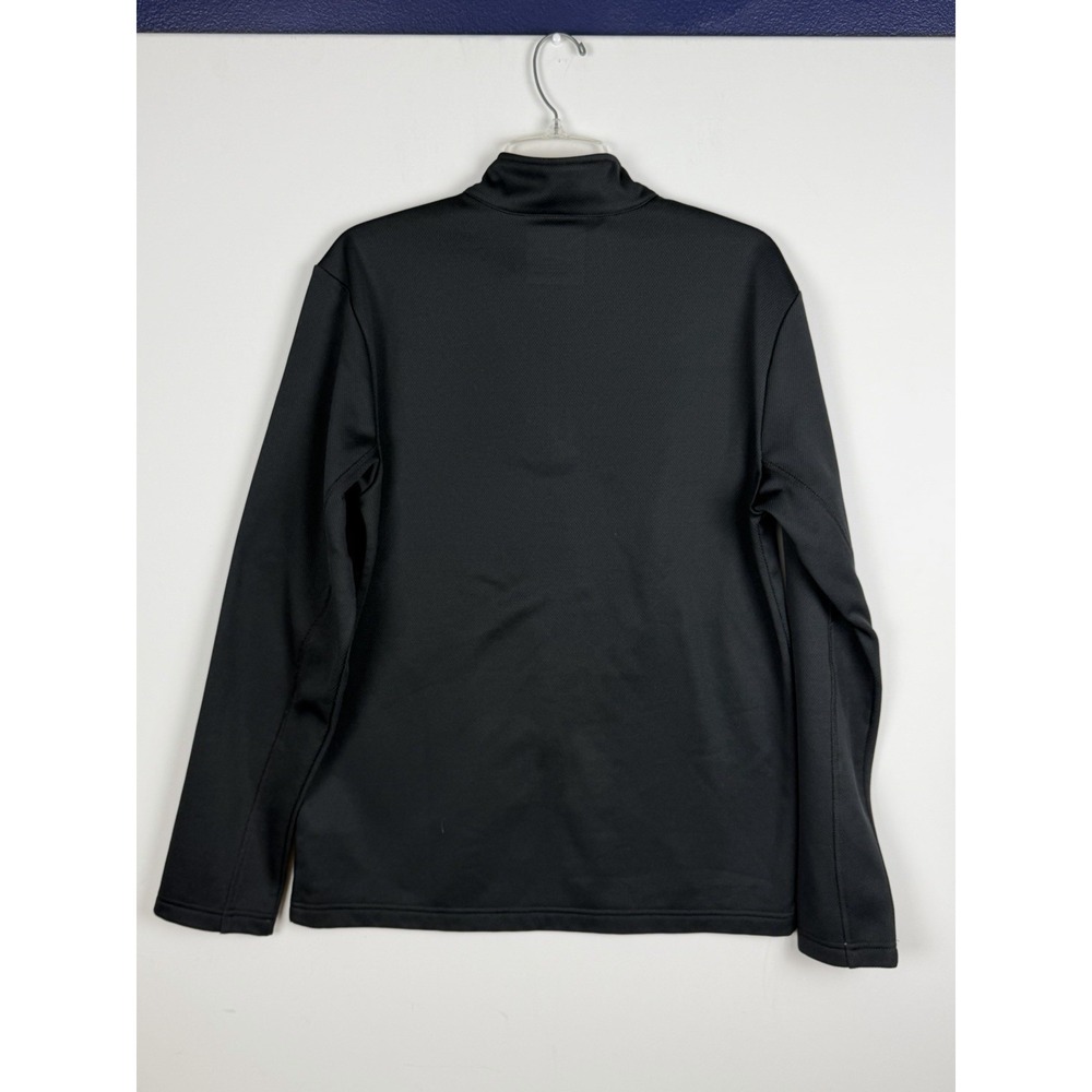 New Orleans Saints Men's Team‎ Apparel Quarter Zip Black Pullover Size M - Picture 6 of 6